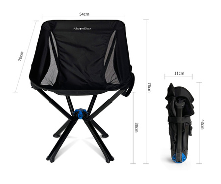 Krzesło kempingowe - Moonbox