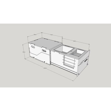 Box Kempingowy - Moonbox Kuchnia - wszystkie modele