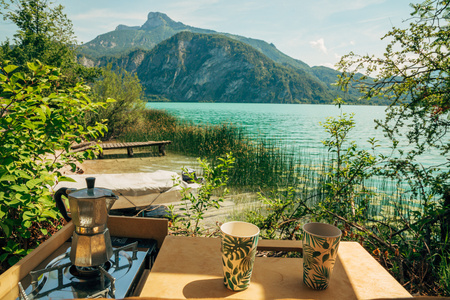 Box kempingowy - Moonbox ze stołem Van/Bus 115cm