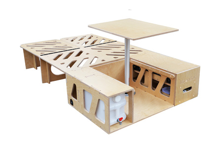 Box kempingowy - Moonbox MiniVan 111cm Modify