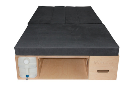 Box kempingowy - Moonbox ze stołem Van/Bus 124cm