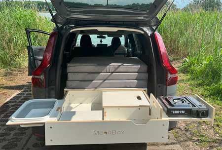 Box kempingowy - Moonbox MiniVan 91cm Slim