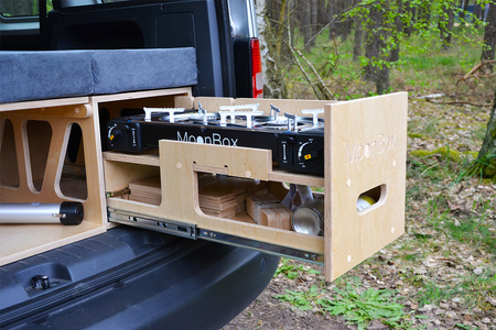 Box kempingowy - Moonbox MiniVan 115cm Modify