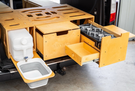 Box kempingowy - Moonbox Van/Bus 115cm Modify