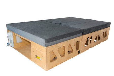 Box kempingowy - Moonbox ze stołem Van/Bus 124cm