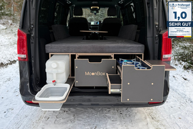 Box kempingowy - Moonbox ze stołem Van/Bus 124cm Modify