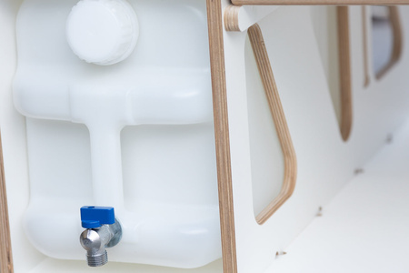 Box kempingowy - Moonbox ze stołem Van/Bus 119cm