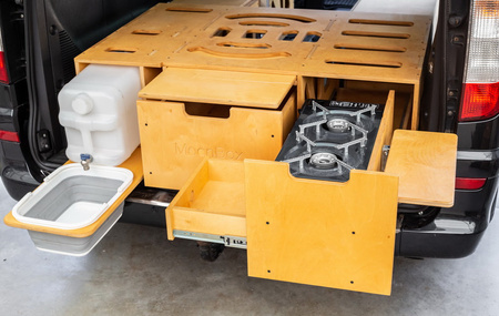 Box kempingowy - Moonbox Van/Bus 115cm Modify