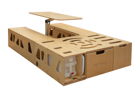 Box kempingowy - Moonbox ze stołem Van/Bus 124cm Modify