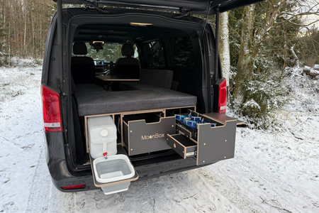 Box kempingowy - Moonbox ze stołem Van/Bus 124cm Modify
