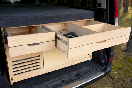 Box kempingowy - Moonbox Van/Bus 124cm Premium