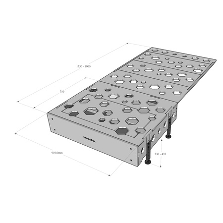 Box kempingowy - Moonbox MiniVan 91cm Slim