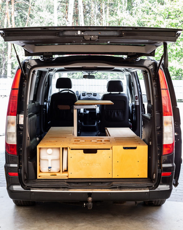 Box kempingowy - Moonbox Van/Bus 115cm Modify
