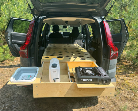 Box kempingowy - Moonbox MiniVan 91cm Slim